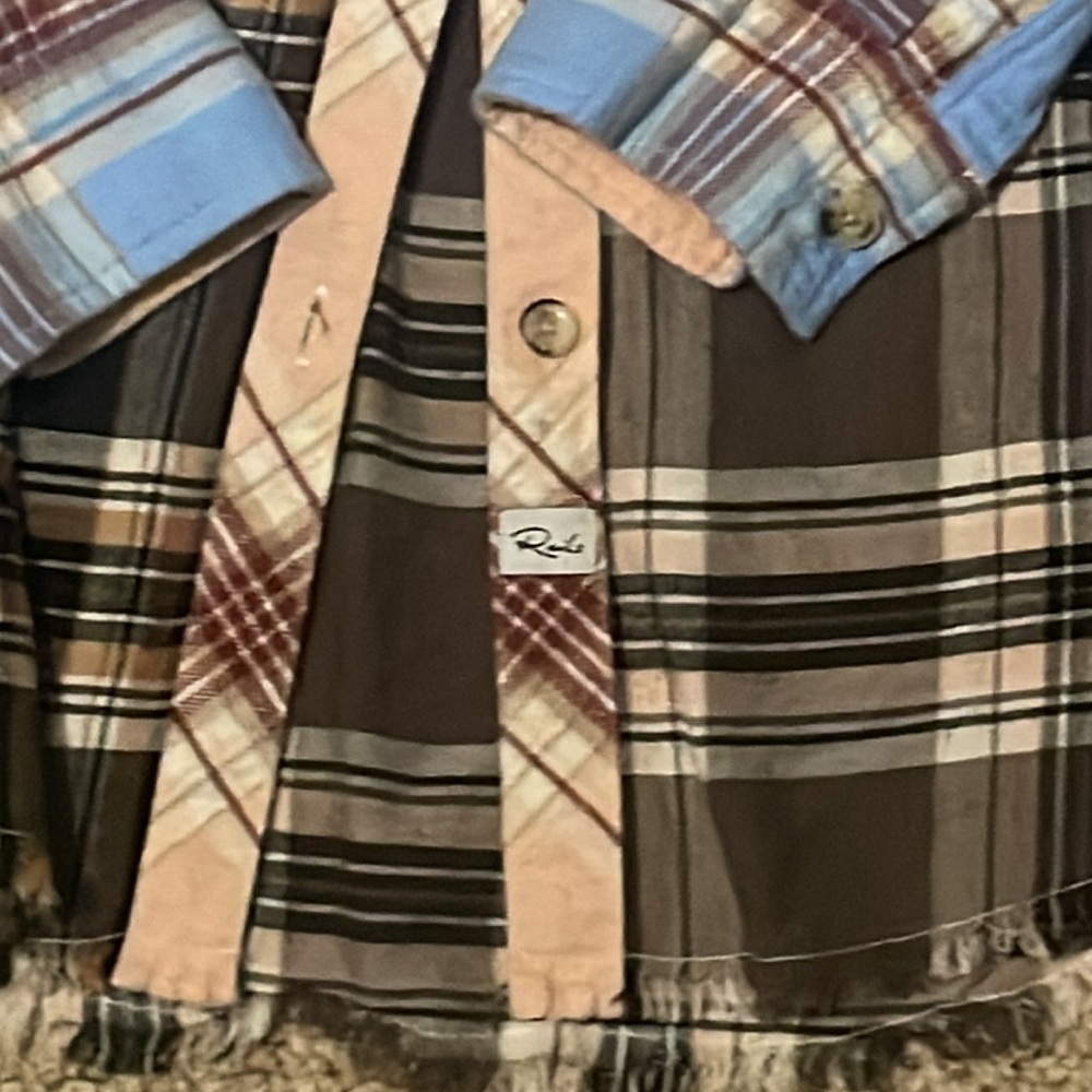 Rails Plain Button Down Shirt Xs Euc - image 2